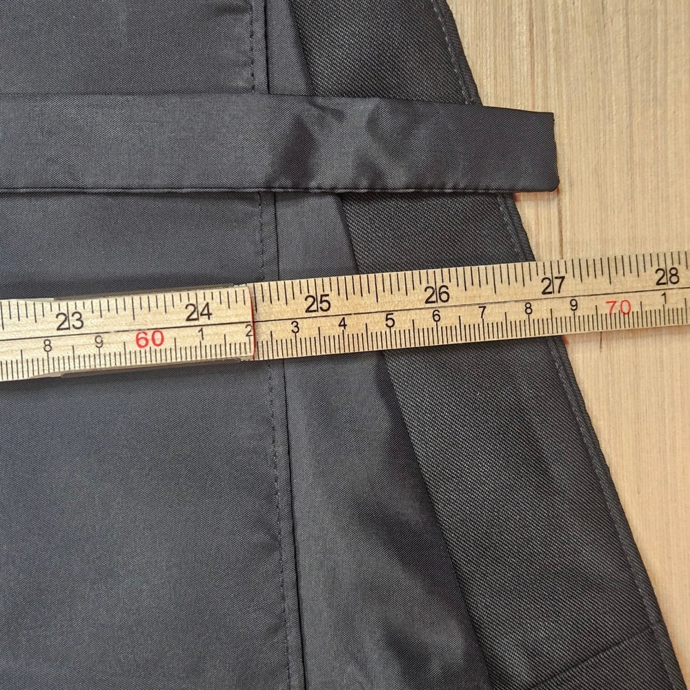 Claiborne Vest Mens XXL Black Easy Care Suit Waistcoat Formal Wedding NEW - Picture 9 of 13